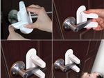 Security lock for window handle 2 pieces