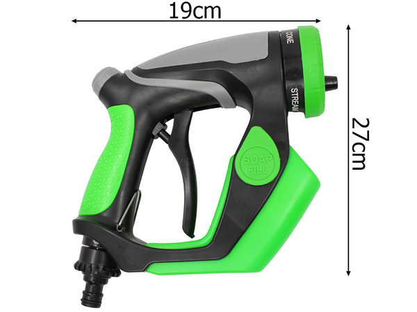 Pistolet de lavage automobile réservoir d'émulseur sous le tuyau 4 modes