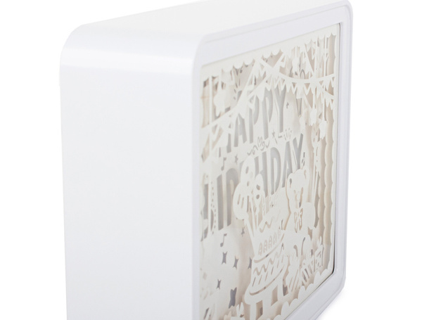 Recortables de papel luz nocturna 3d usb