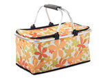Cesta de picnic térmica plegable cesta de la compra aislante