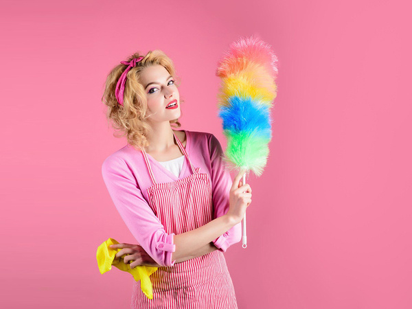 Teleskopický smeták na prach