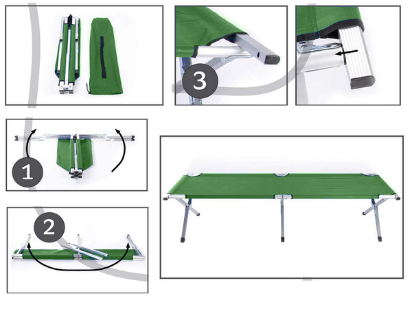 Lit pliant canada tourist set camping outdoor
