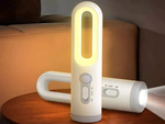 Lampka nocna led z czujnikiem ruchu i funkcją latarki bezprzewodowa na usb