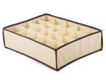 Organisateur de sous-vêtements tiroir à chaussettes beige 20