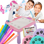 Rétroprojecteur table de dessin tableau blanc marqueurs pour enfants marqueurs