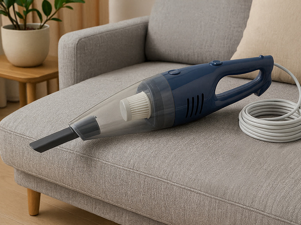 Vertikalus rankinis laidinis be maišo dulkių siurblys 2-in-1 hepa filtras 1200 w