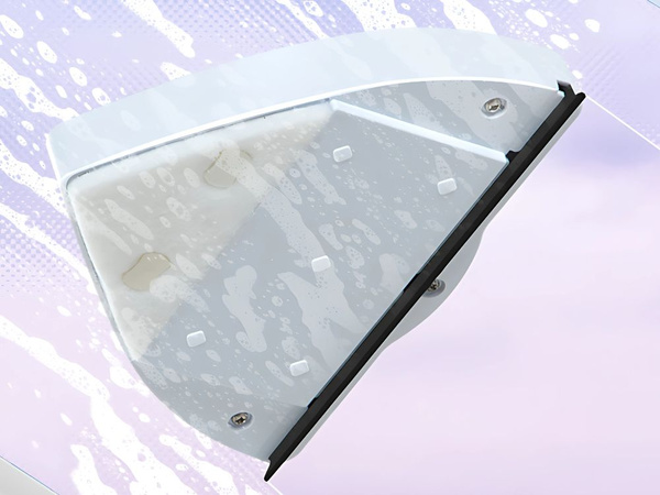 Dublu-verso spălător de geamuri magnetice puternice squeegee burete cablu set