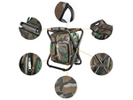Fishing chair with backpack folding bag 3in1