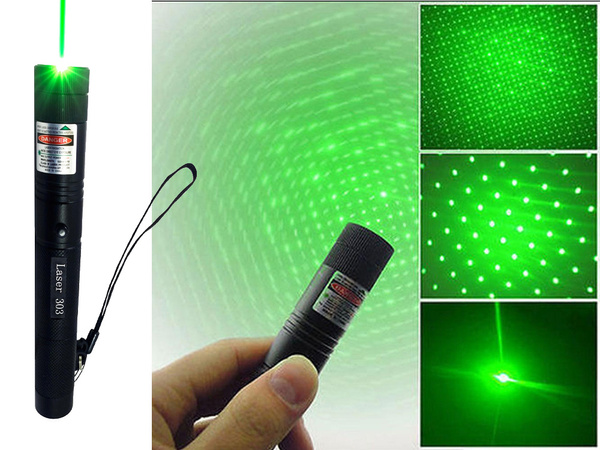 Laserpointer grüner punkt stark