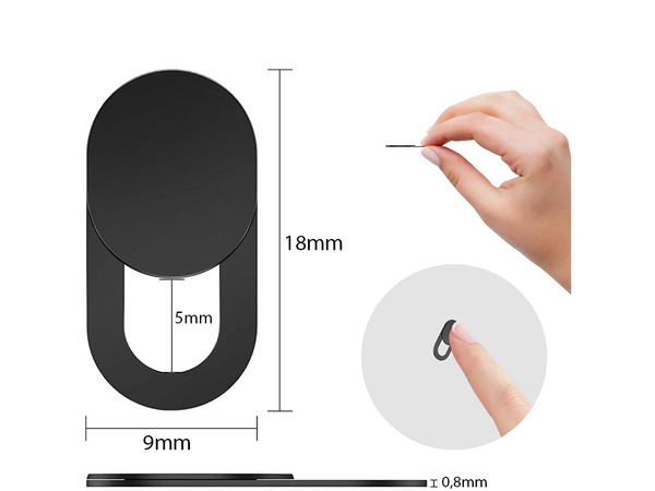 3x plaque de couverture pour caméra de laptop