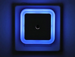 Night light for contact dusk sensor plug-in led night light