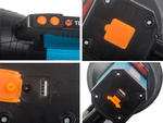 Searchlight power bank sončna led xm-l l2 cob