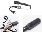 Hair straightener hair straightening brush