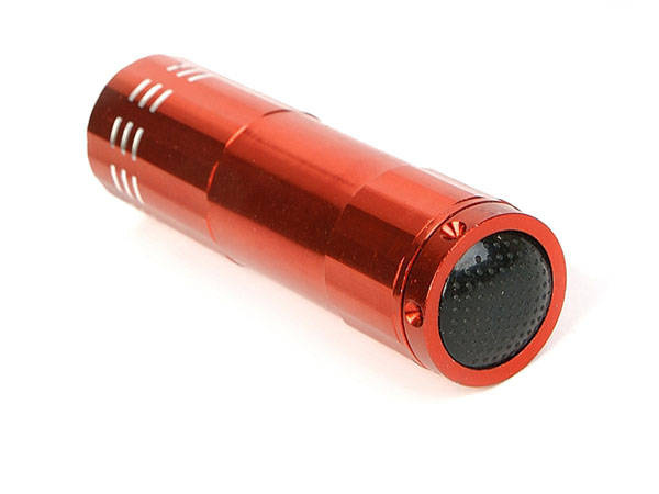 Mini-taschenlampe 9 led taschenlampen 15-9 led schlüsselanhänger