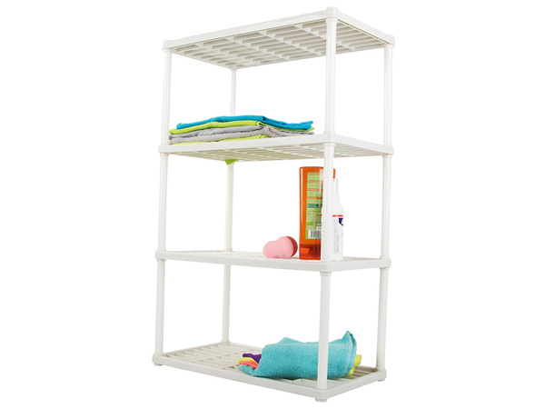 Bathroom shelf kitchen standing cupboard shelf 4 level organiser