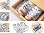 Organizador de ropa interior cajonera para sujetadores 6 compartimentos