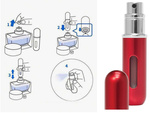 REISEZERSTÄUBER MIT PARFÜMZERSTÄUBER FLAKON 5ML PARFÜMSPENDER
