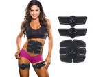 Electrostimulator for abdominal muscles arms thighs ems