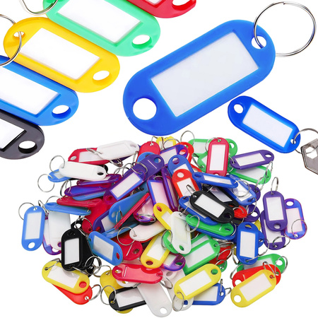 Llavero etiqueta 100 unid.