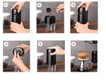Moulin a cafe a grains nuts herbs strong electric usb espresso