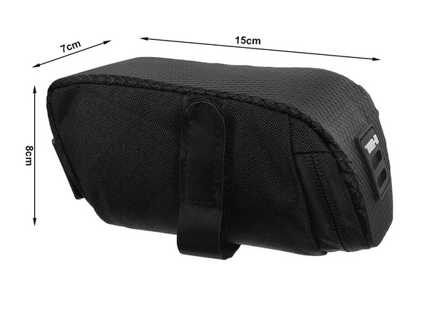 Under-saddle waterproof bicycle bag under-saddle pouch