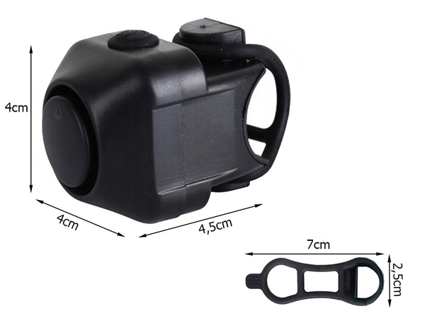 Biciclete clopot electronic corn puternic 130 db sirenă de alarmă pentru biciclete