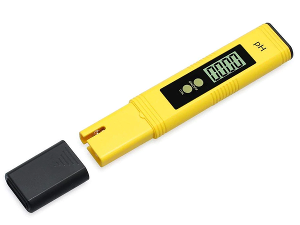 Elektronisches ph meter wasser tester kalibrierung