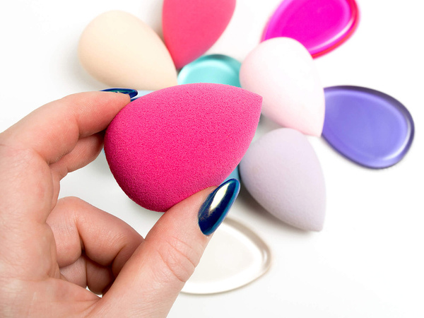 Éponge de maquillage mélangeur de maquillage éponge en forme de goutte d'eau