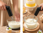 Whisk mixer električni mešalnik za mešanje brezžični za jajca