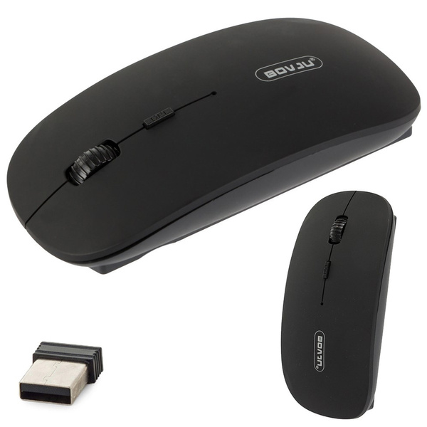Mouse optical slim fără fir de 2,4 ghz