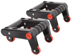 Rodillo de ejercicio soporta flexiones 2en1