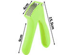 Garlic press hand squeezer crusher