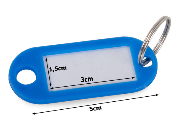 Key ring key tag 100 pcs