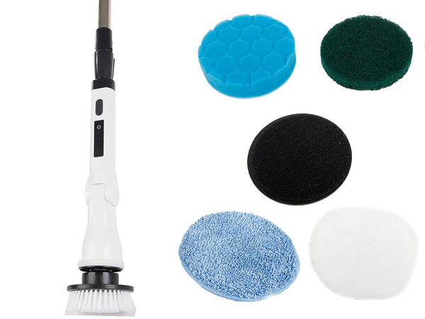 Električna vrteča ščetka za čiščenje pločevin mop set brezžični