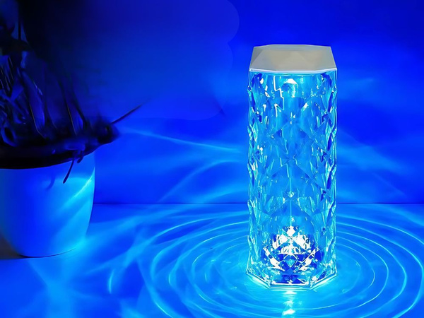 Увлажнитель воздуха диффузор ароматерапия туман usb rgb кристалл