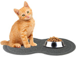 Tapis pour écuelle de chien tapis antidérapant imperméable pour écuelle de chat