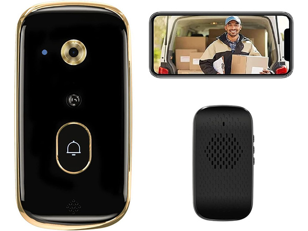 Video-türsprechanlage drahtloses video-wifi für tor und pforte app