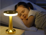 Lumină de noapte lampă de masă touch lampă de dormitor cu 3 trepte fără fir