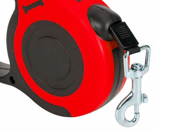 Lanyard automatico para perros bloqueador potente bobina ligera 5m 15kg