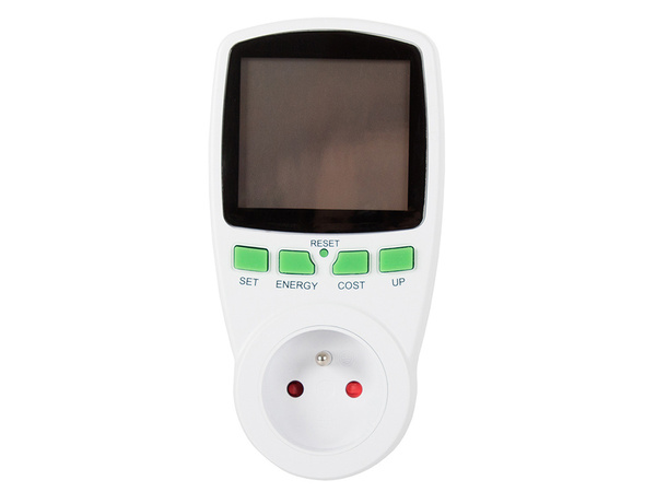 Wattmeter elektromer lcd