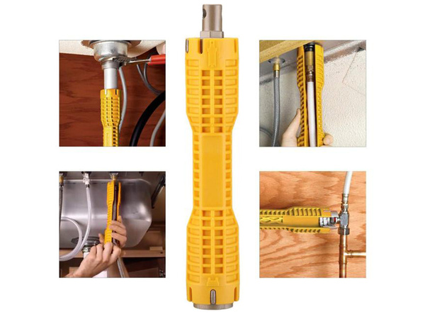 Socket spanner for installation of faucet taps