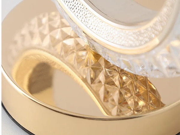 Laua öine valgusrõngas crystal led rgb