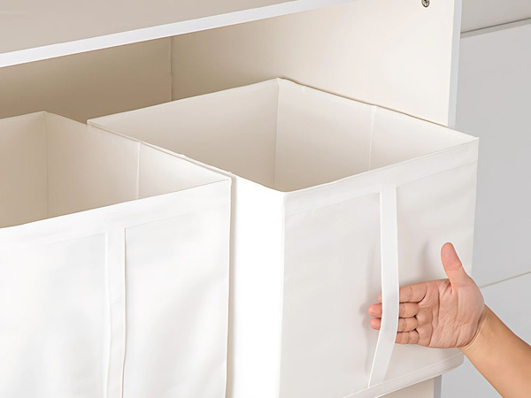 Organizér box na oděvy prádla šatní skříň kontejner velký