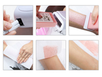 Depilation kit heater wax roll strips