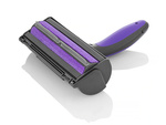 Brush roller for cleaning dog hair led