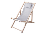 Chaise longue en bois chaise de plage chaise de jardin pliante coussin de plage