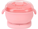Silicone folding wax heater for body waxing