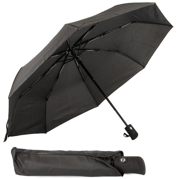 Umbrelă pliabilă umbrelă automată negru unisex