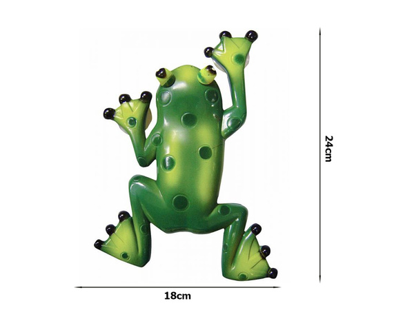 External suction cup thermometer frog