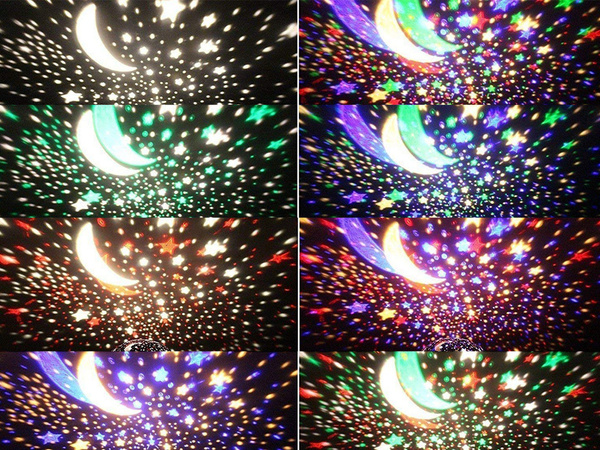 Projecteur d'étoiles lumière de nuit ciel rond led